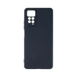 Silicone Cover with Camera Shield for Xiaomi Redmi Note 11 Pro Black Silicone Cover with Camera Shield for Xiaomi Redmi Note 11 Pro Black